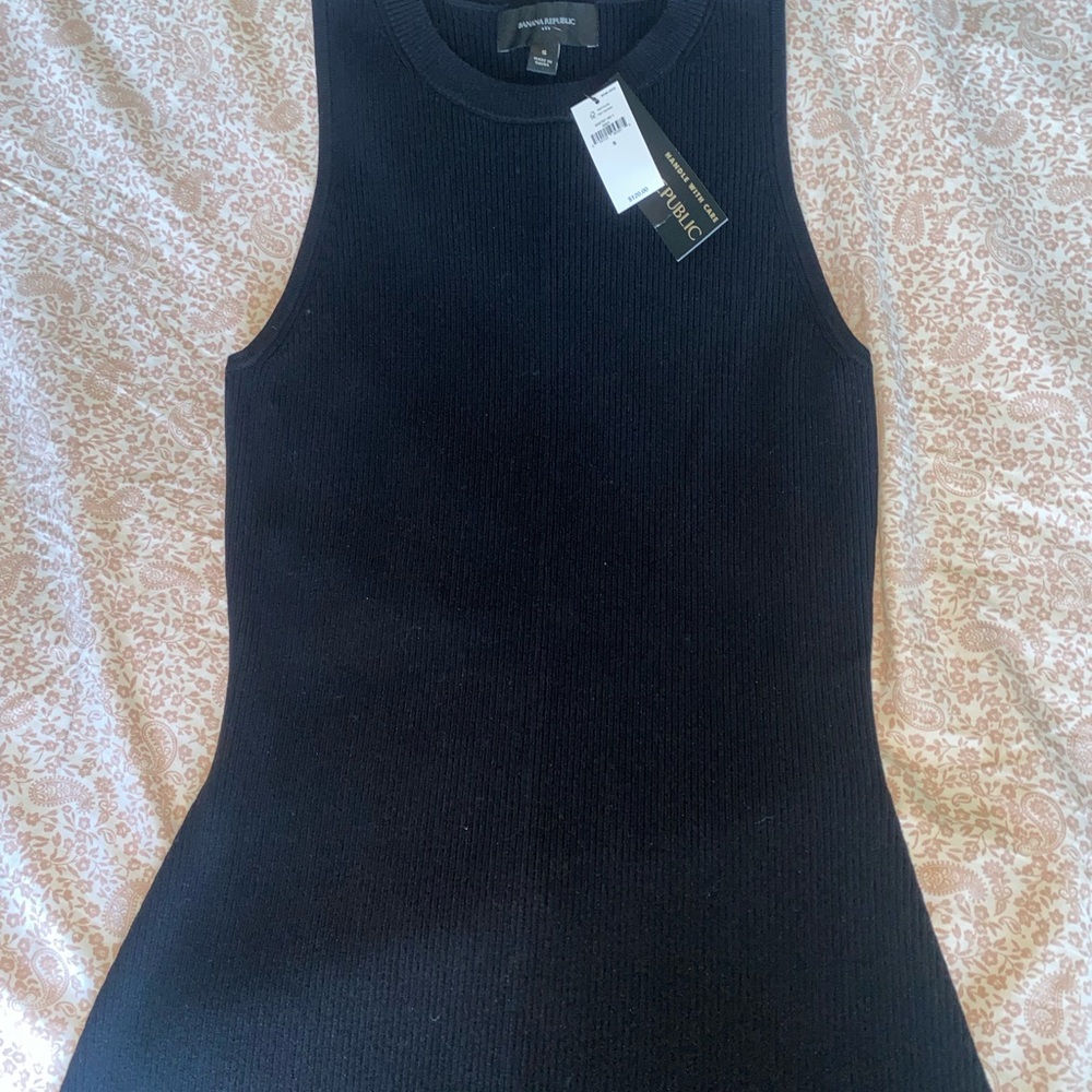 Banana Republic Black Maxi Dress
